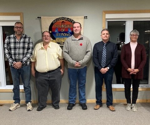 Photo of Strong Township Council